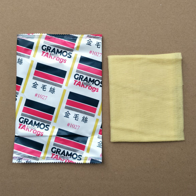 廣州汽車(chē)噴漆除塵布 金毛絲1027粘塵抹布批發(fā) 粘性不掉毛粘塵布